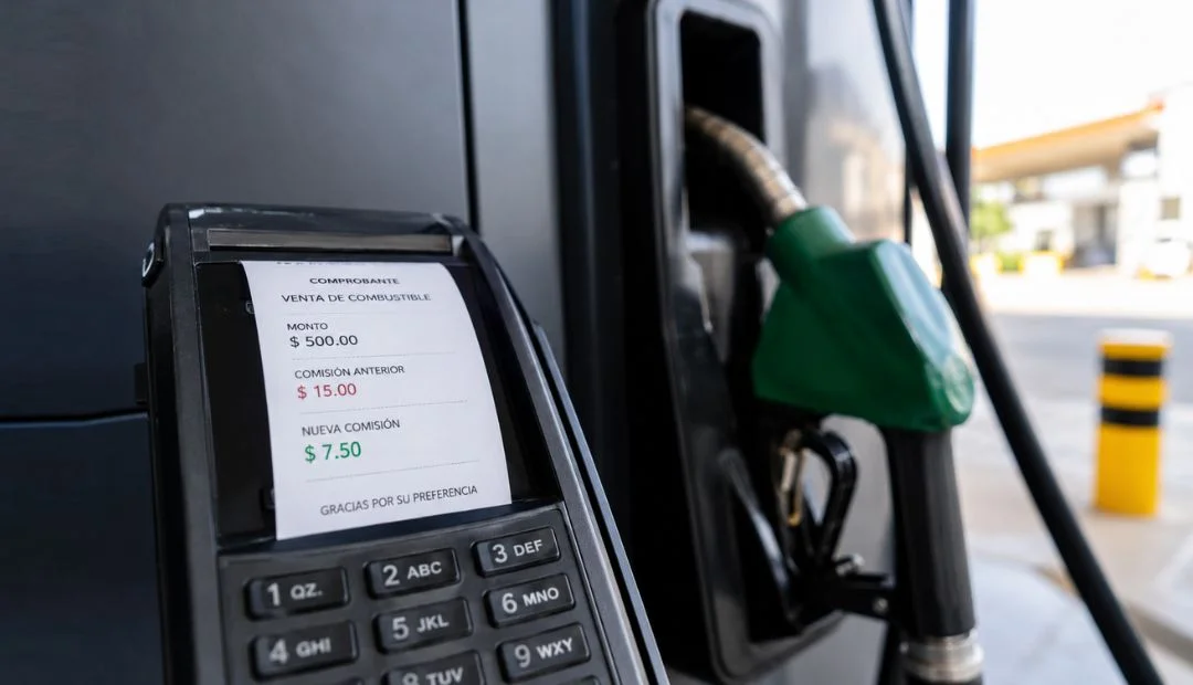 las comisiones en gasolineras bajan